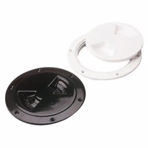 Seadog - Screw Out Deck Plate 337145-1 - Black - 4 1/2"
