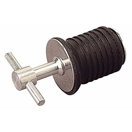 Seadog - T Handle Drain Plug 520080-1 - Brass 1"