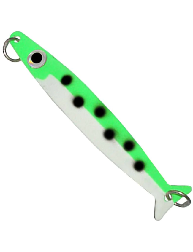Silver Horde Coho Killer - Double Glow Green Frog 4441-000-620