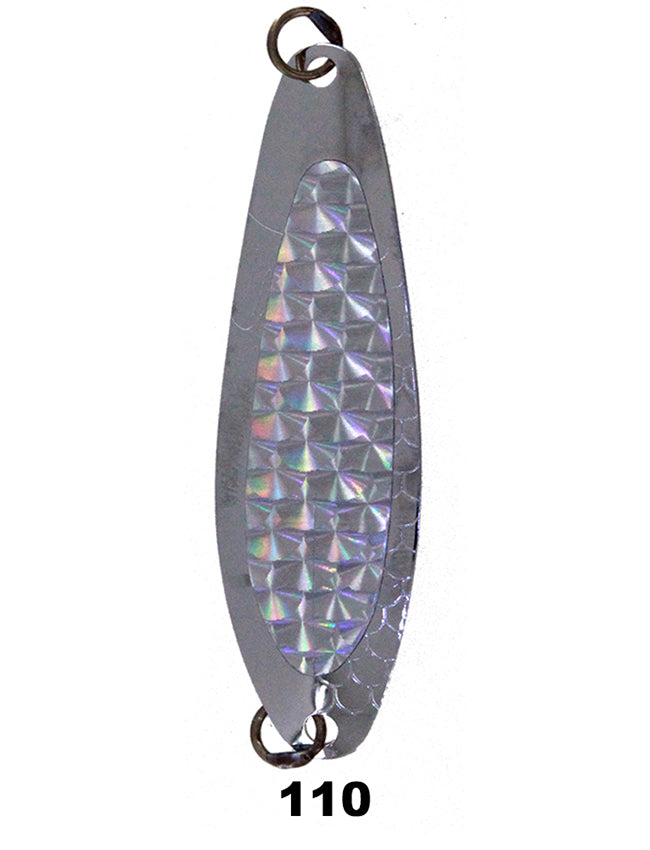 Silver Horde Kingfisher - Chrome/Silver Spectra SO-SHK35-110 - 3.5" Spoon