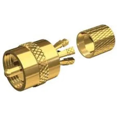 Shakespeare Centerpin Connector RG/8X & 58/AU Coax PL259-CP-G