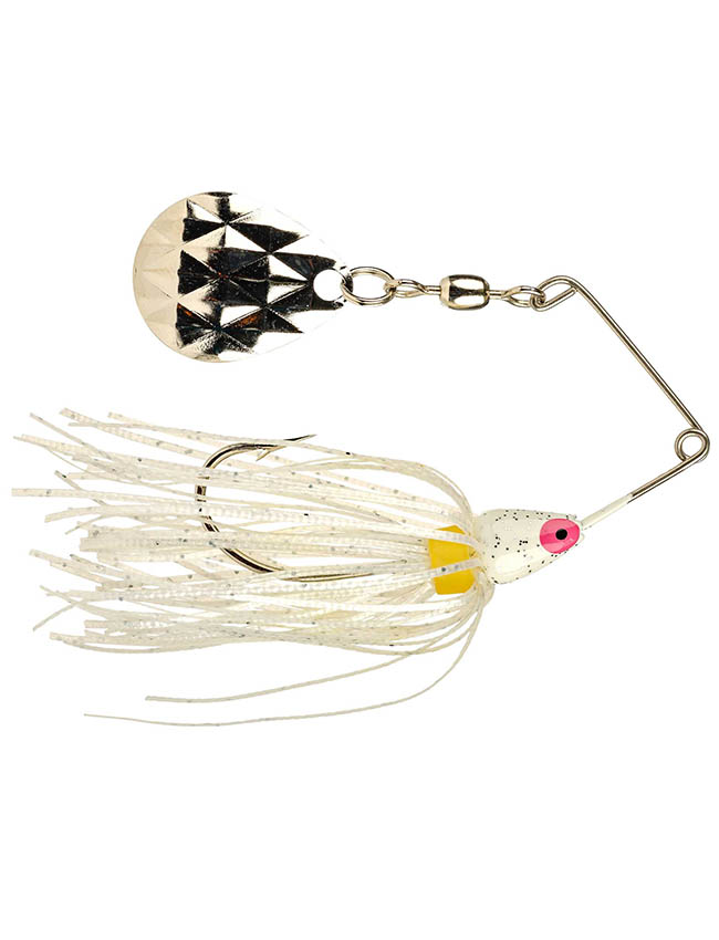 Strike King Mini-King Spinnerbait 1/8oz - White