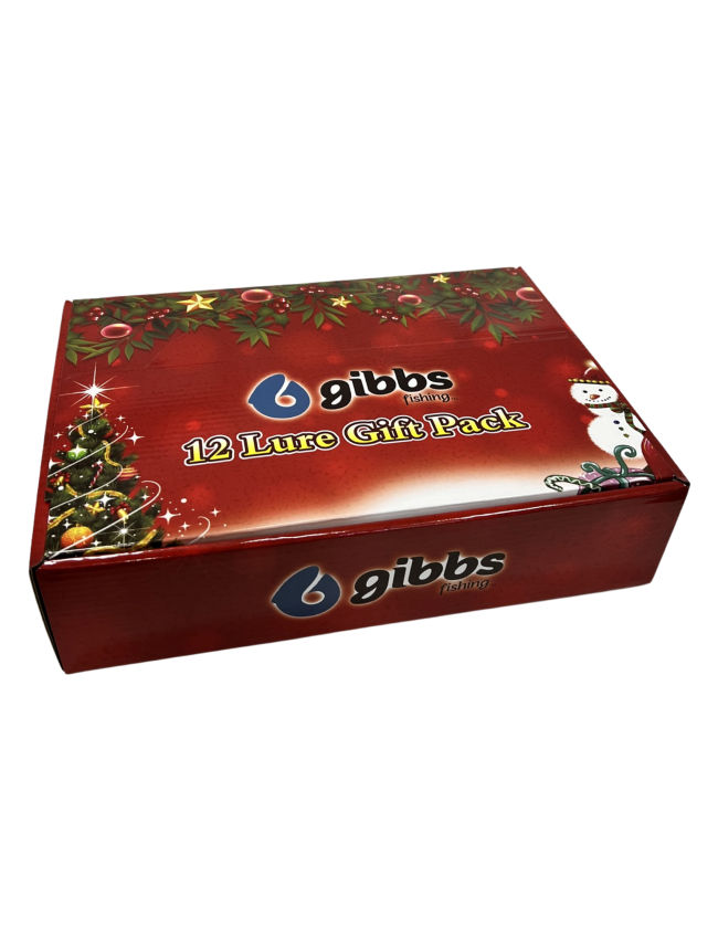 Gibbs Fishing 12 Lure Gift Pack CHRISTMAS