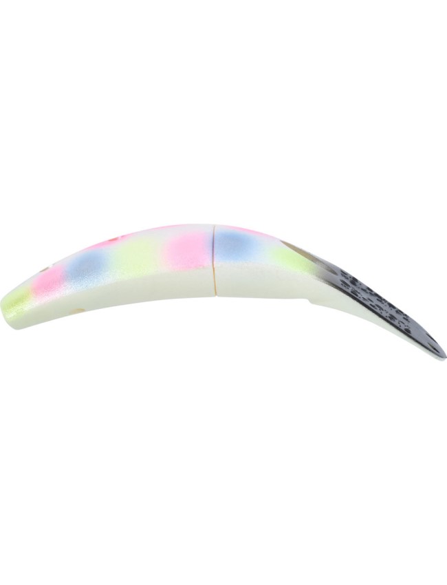 Yakima Trolling Plug Spinfish - Mother of Pearl Glo 'Belly' Black Head 704-MOPBG - 4"