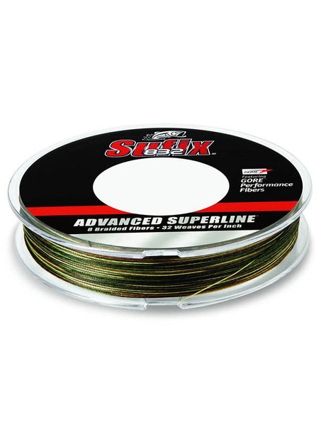 Sufix 832 Advanced Superline Braid - Camo - 6lbs x 300yds