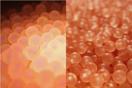 Great Lakes Steelhead Trick Em Beads - Super UV Peach - 8mm - 30pk