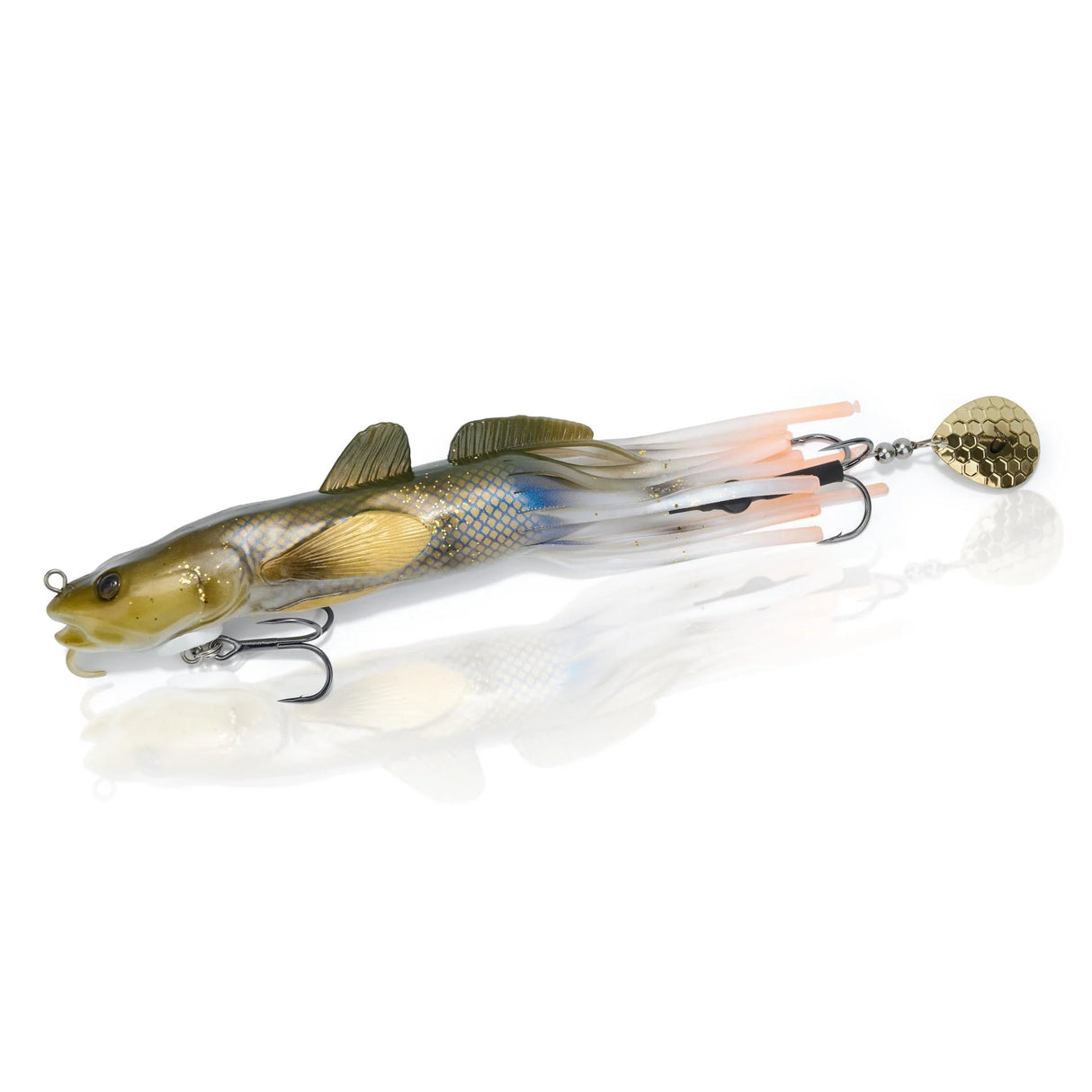Savage Gear 3D Burbot Tube - White Sucker