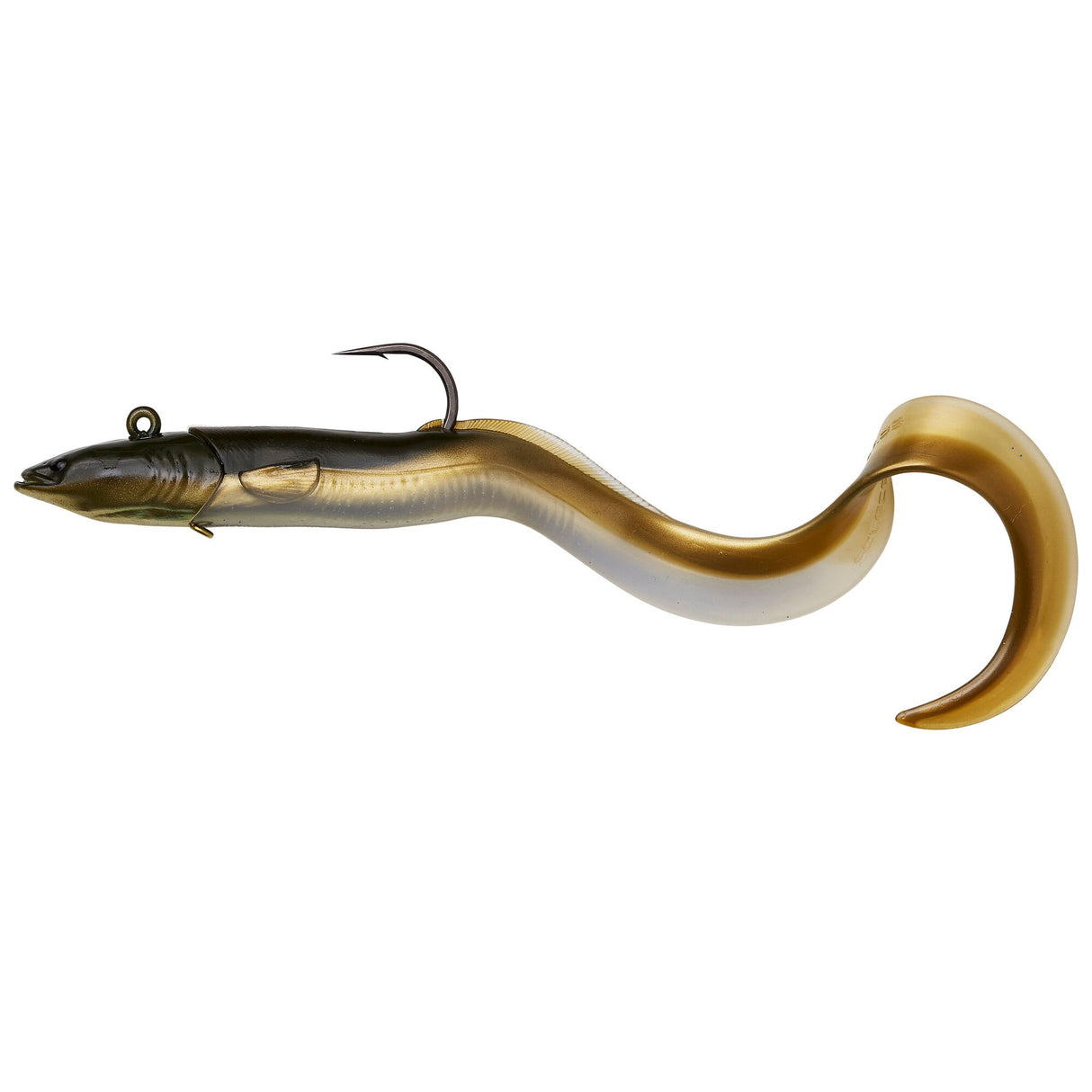 Savage Gear Real Eel Jig 12" 5 1/3 oz - Olive Brown Pearl