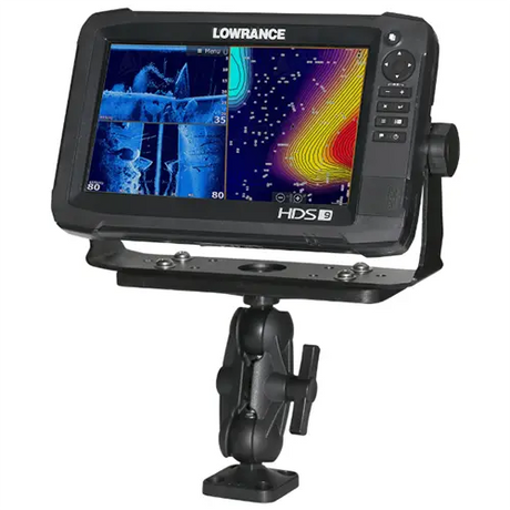 Scotty Fish Finder Mounts 163 - 173 - 2.5" Ball Mount for 10"-12" Screens