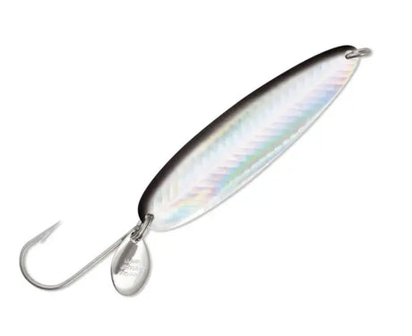 Luhr Jensen Coyote Spoon - Black Reflex Glow Back 5841-040-1726 - 4"