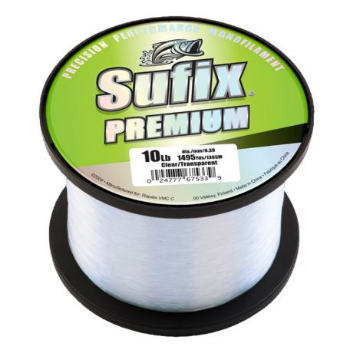 Sufix Premium Bulk Clear 1/4 - 20LBS x 670YDS