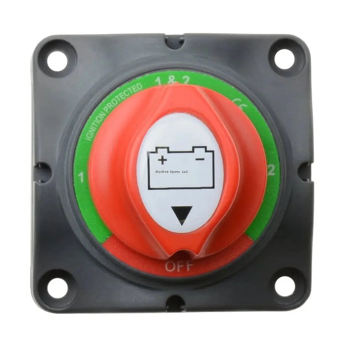 Shoreline Marine Boat Battery Selector Switch – 2 Battery, 200 Amp Shoreline Marine
