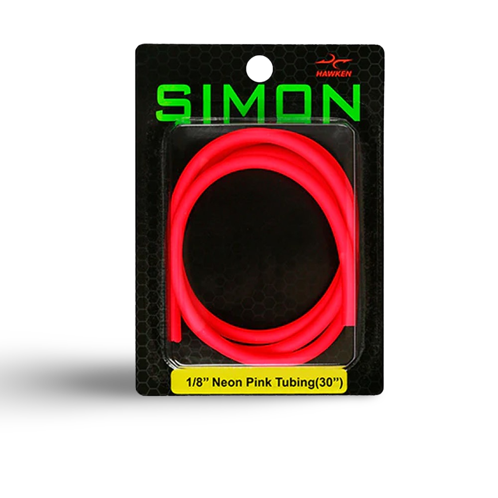 Hawken Simon Spinner Tubing 1/8" x 30" - Neon Pink