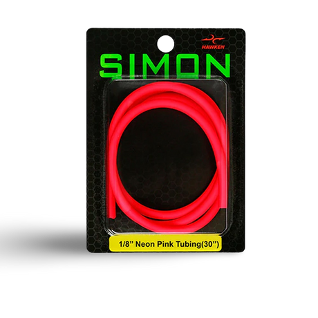 Hawken Simon Spinner Tubing 1/8" x 30" - Neon Pink