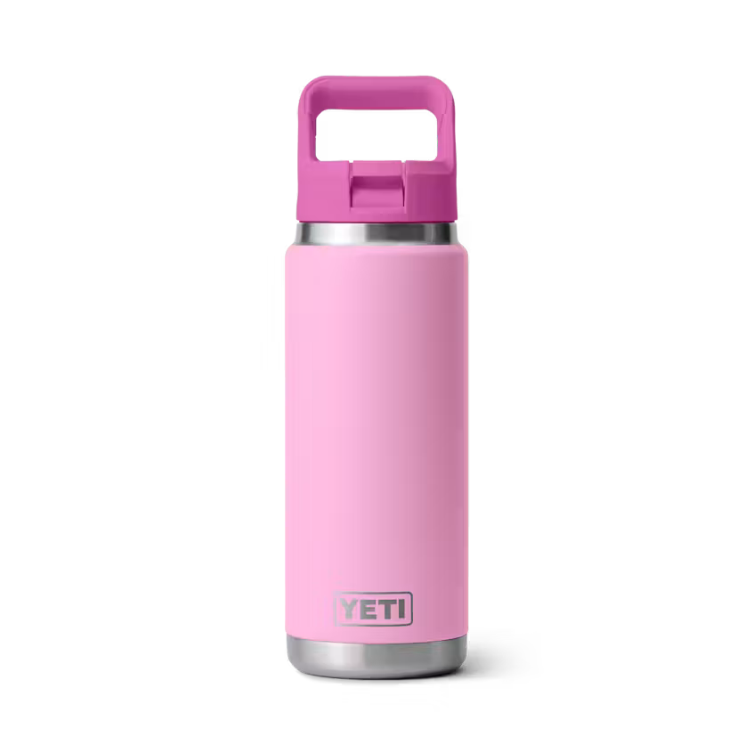 YETI Rambler 26oz Water Bottle with Straw Cap Yeti