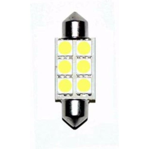Source 6 LED 36mm Festoon Replacement Bulb - Cool White