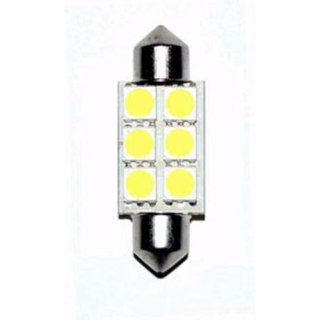Source 6 LED 36mm Festoon Replacement Bulb - Cool White