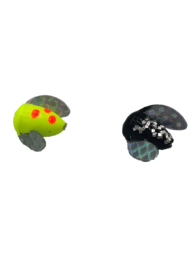 Yakima Bait Worden's Lures Spin-N-Glo Bobber 074-BS-MY - Black Silver Flake