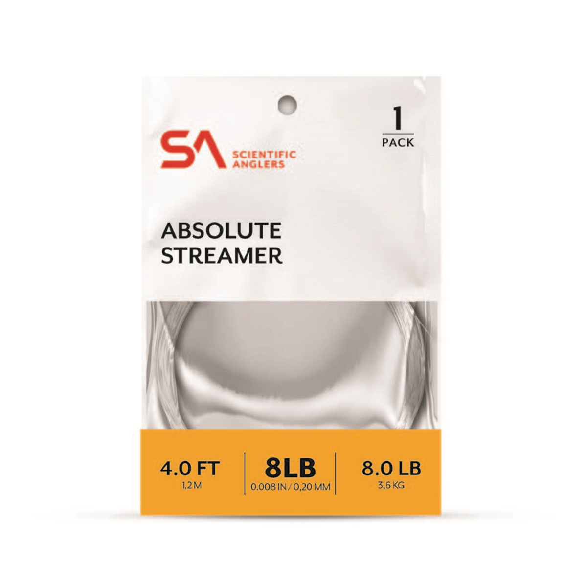 Scientific Anglers Absolute Streamer Leader - Clear