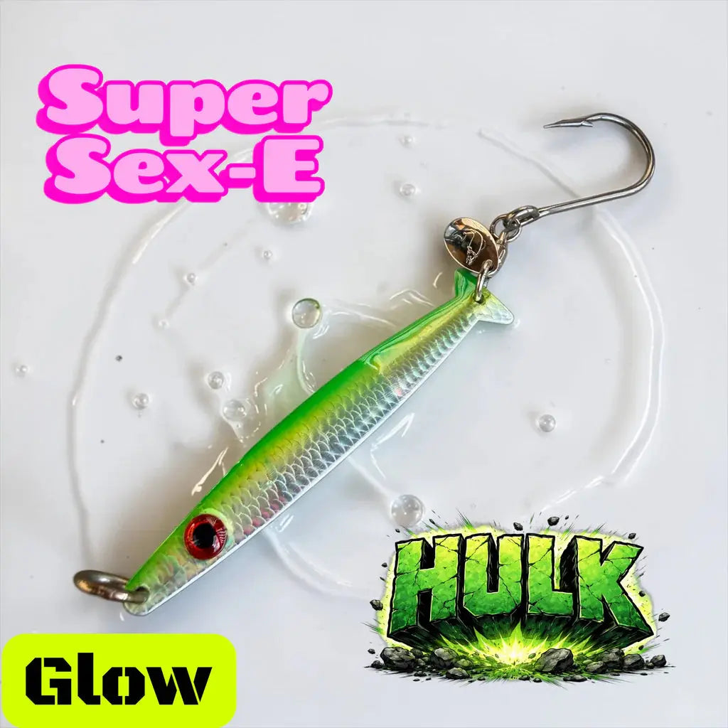 Westcoast Fishing Tackle Super Sex-E 2.5 Spoon - Hulk Westcoast Fishing Tackle