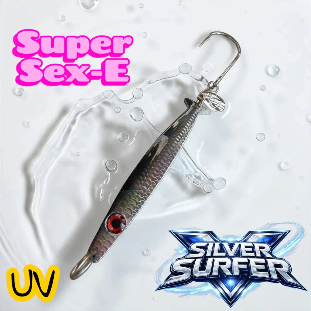 Westcoast Fishing Tackle Super Sex-E 2.5 Spoon - Silver Surfer Westcoast Fishing Tackle