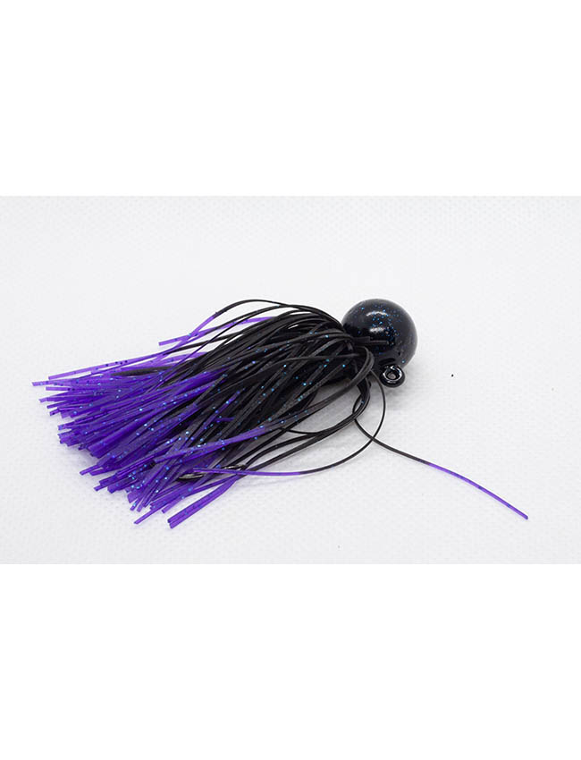 BNR Tackle Twitch Jig - 1/2oz Purple Black