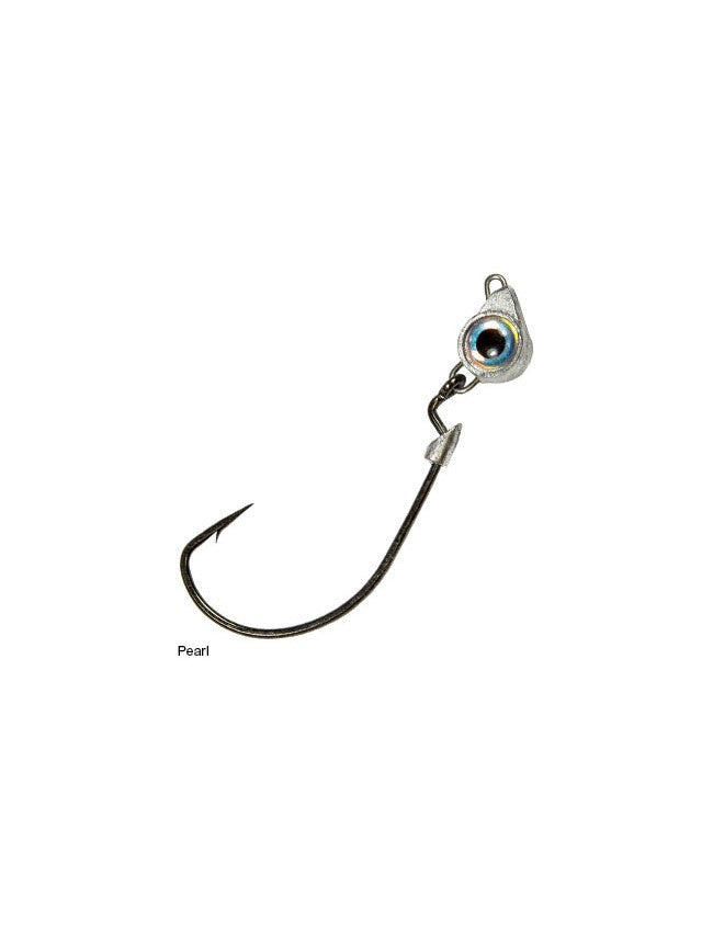 Z-Man Texas Eye Finesse Jighead - 1/10oz Pearl TXF110-02PK3