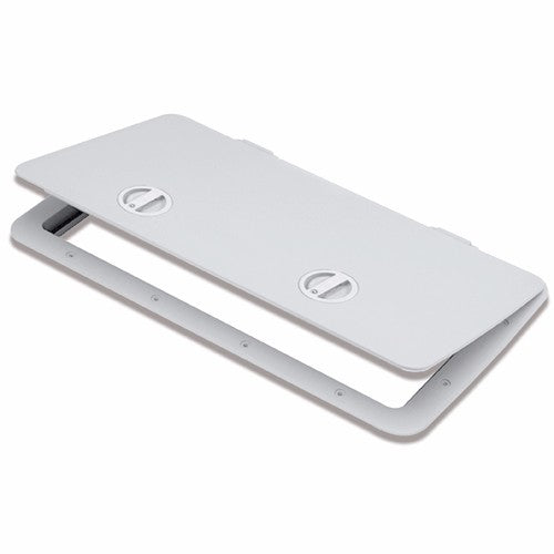 Tempress Access Hatch with Cam Latch 44330 - White - 11 x 15