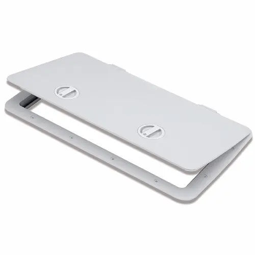 Tempress Access Hatch with Cam Latch 44330 - White - 11 x 15