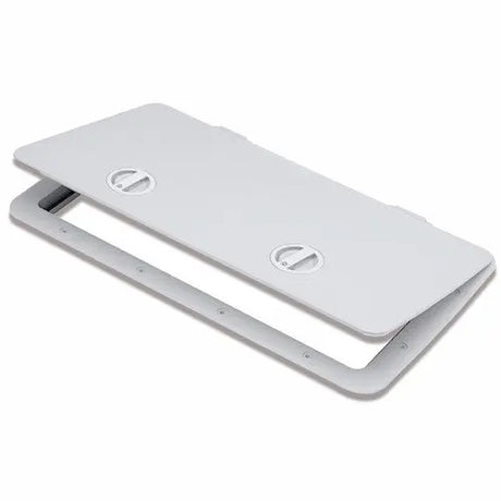Tempress Access Hatch with Cam Latch 44330 - White - 11 x 15
