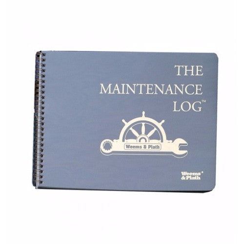 Weems & Plath Maintenance Log Book