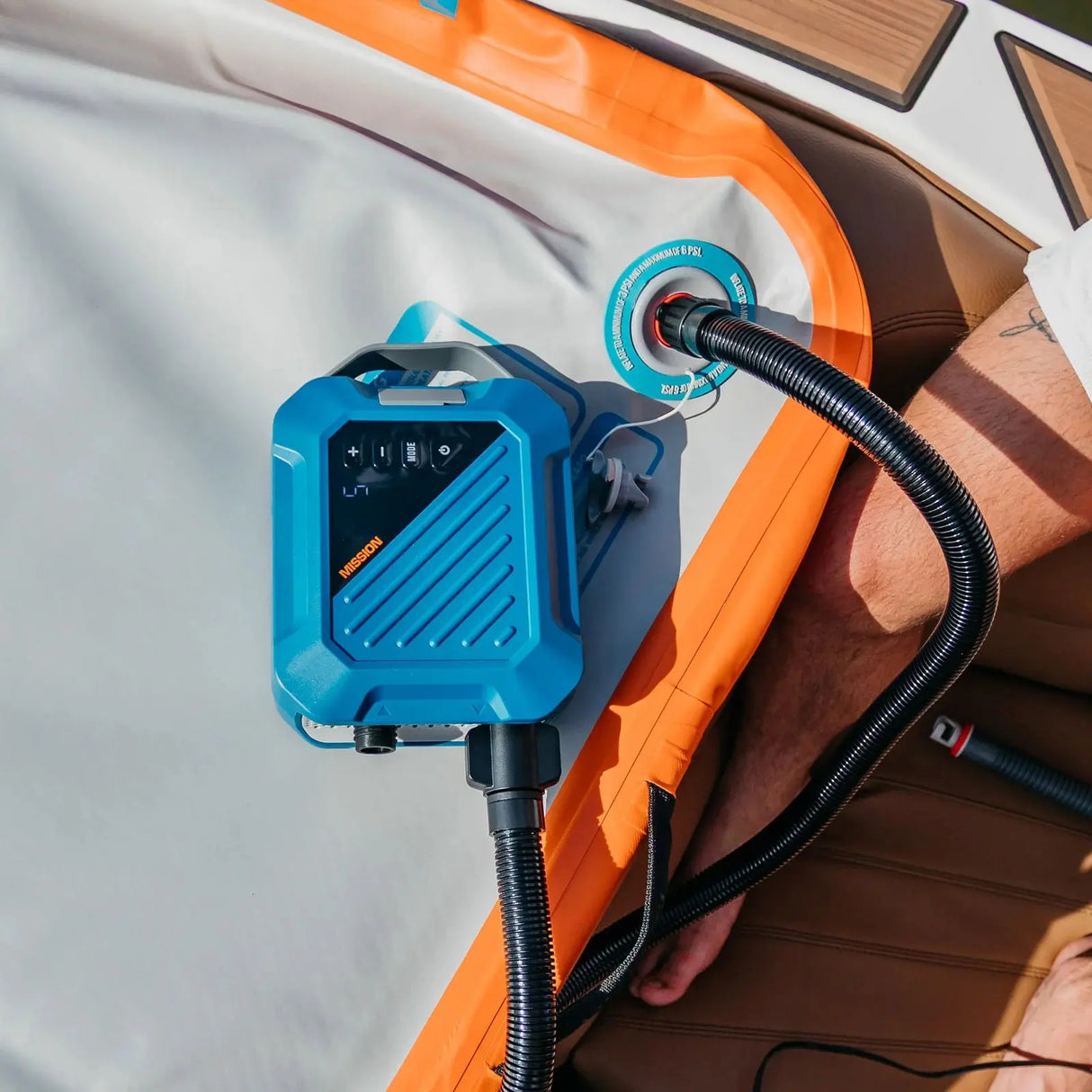 Portable Electric Pump | Battery Powered High-Pressure Air Pump Mission Outdoor