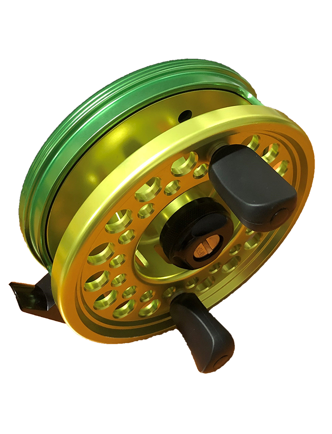 Trophy XL QR Mooching Reel - Lemon Lime TTMRQR-GL