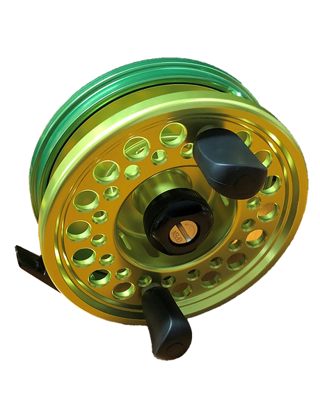 Trophy XL QR Mooching Reel - Lemon Lime TTMRQR-GL