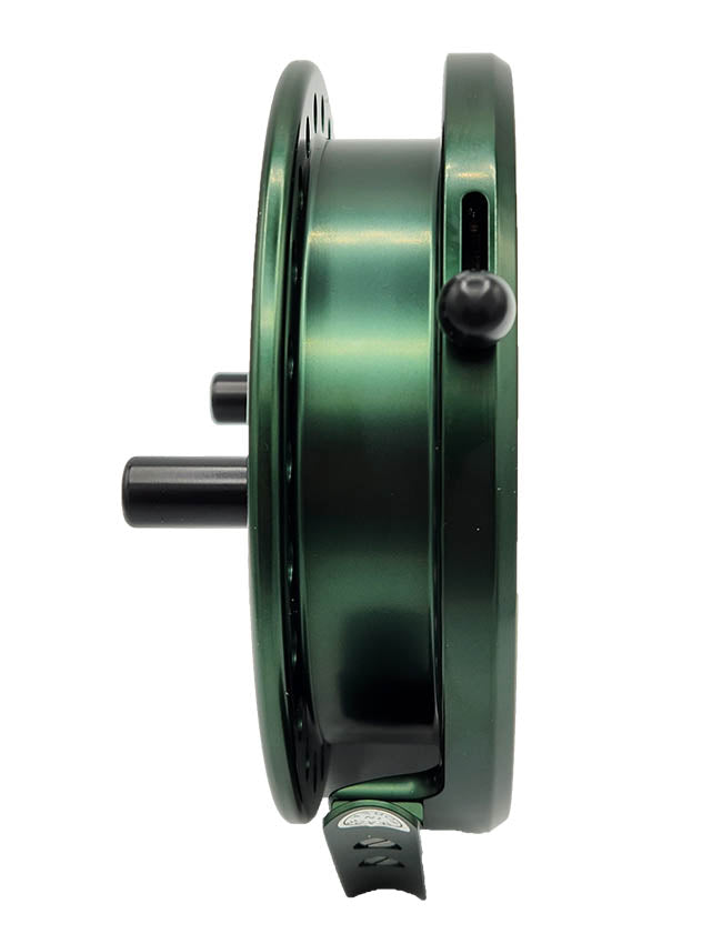 Trophy Glyde Centerpin 5" Reel - Steelhead Green GCP-RH-SHG - Left Hand