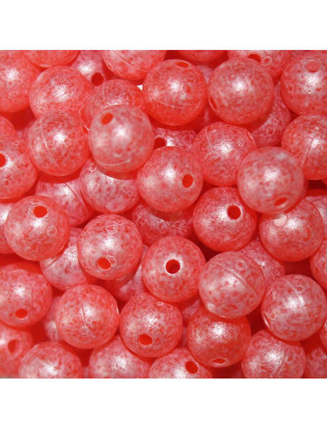 TroutBeads Mottled Beads - Natural Roe - 12mm (10pk)