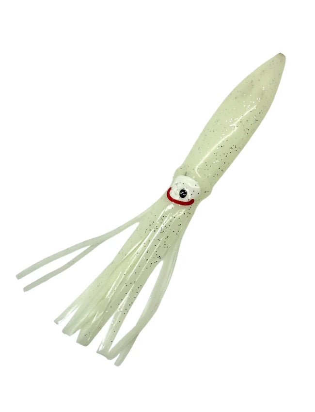 Westcoast Turd Hoochie 6.5" 2PK - UV White UVTURD