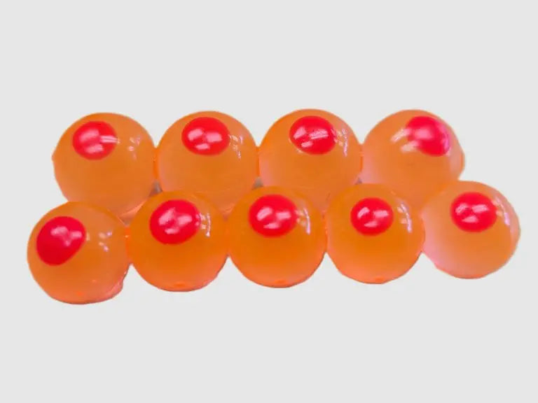 UNREEL TACKLE LIGHT ORANGE HP DOT Unreel Tackle Soft Plastics