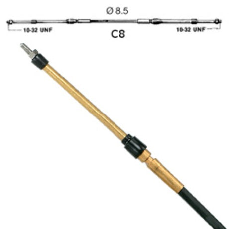 Uflex Control Cables Sizes 4' - 22' - 10'