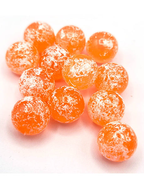 Unreel Tackle Soft Beads - Mottled Peach - 12mm (15 pack)