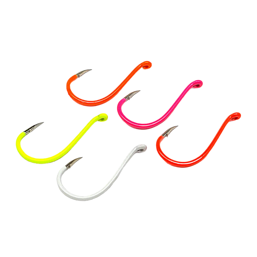Gamakatsu Walleye & Steelhead Fluorescent Hook Assortment - Assorted