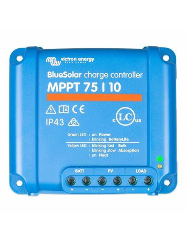 BlueSolar MPPT Charge Controller - 75V - 10AMP SCC010015050