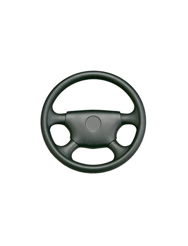 Victory Steering Wheel 13.5" Black Plastic AA73051