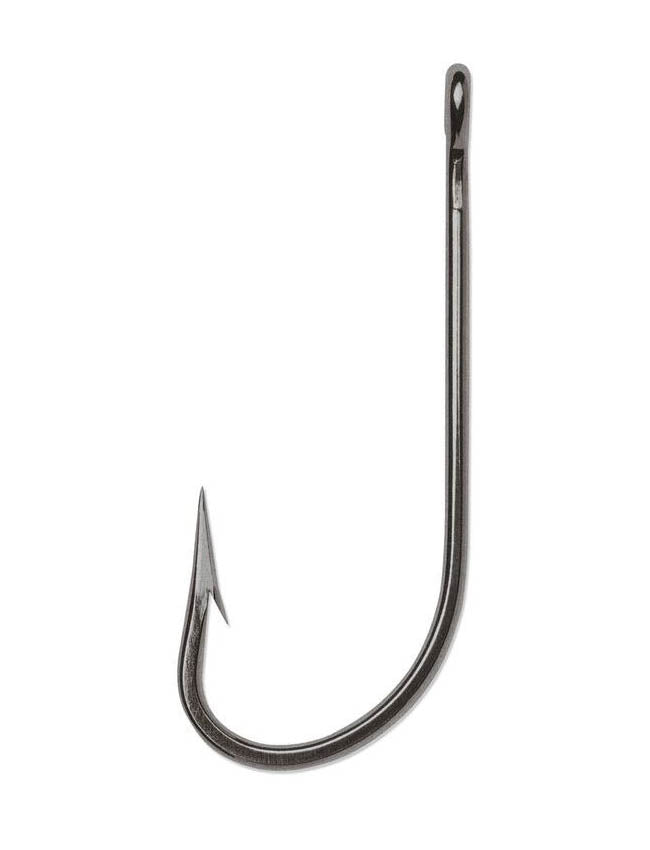 VMC 9255 O'Shaughnessy Closed Eye Hook - Black - #1/0 - 5 Pack