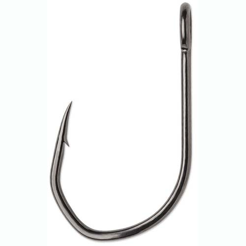 VMC TechSet Siwash Open Eye Hooks - Coastal Black - 5 pack - 1/0