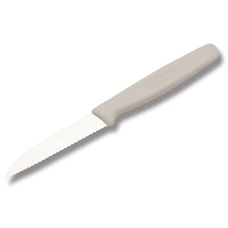 Victorinox Serrated Paring Knife - 3.25" Sheep's Foot - White