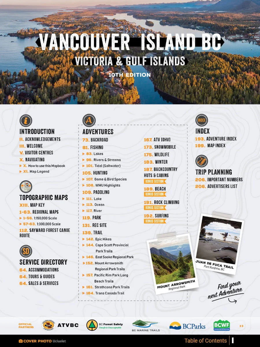 Vancouver Island Adventure Book
