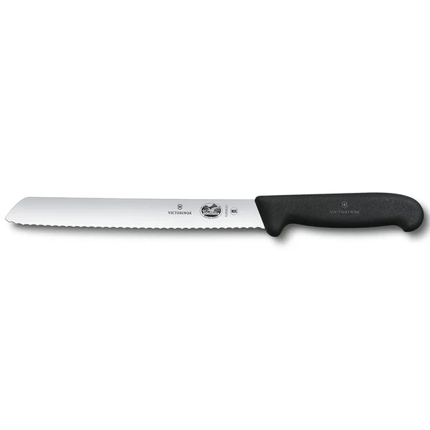Victorinox 5.2533.21 Fibrox 8" Bread Knife, Wavy Edge