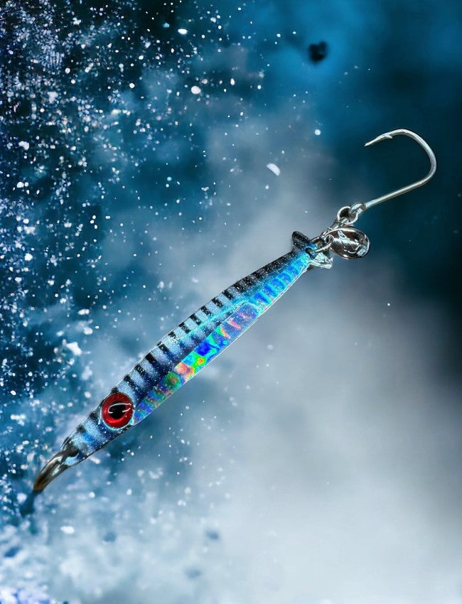 Westcoast Fishing Tackle Sex-E Spoon - Blue Silver SEX-E-BS