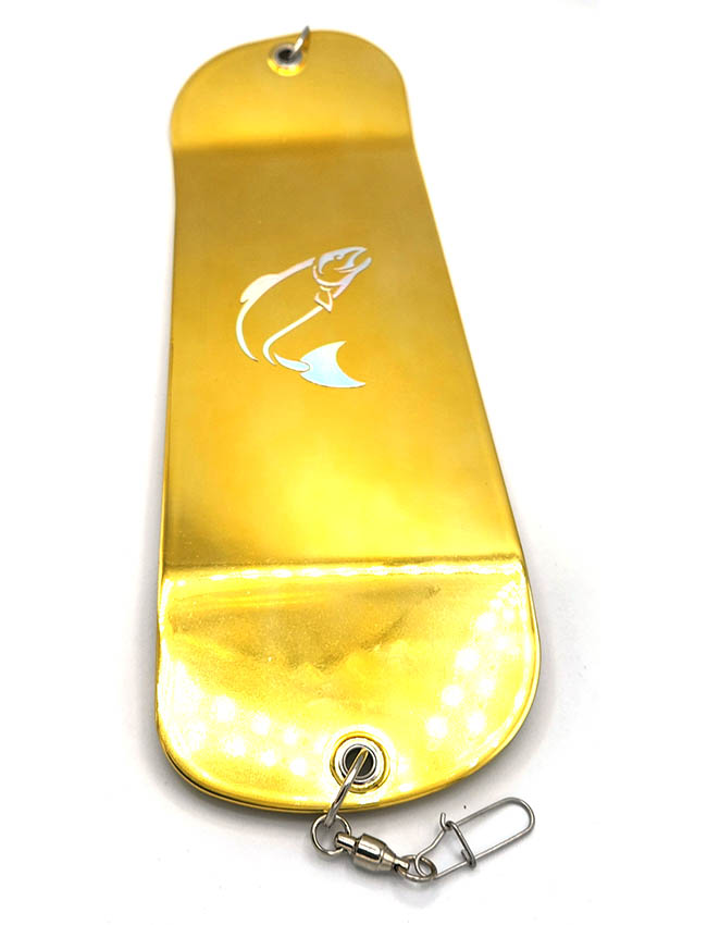 Westcoast Fishing Tackle Electro Mirror Flasher - Gold Rush UVEMF-GR
